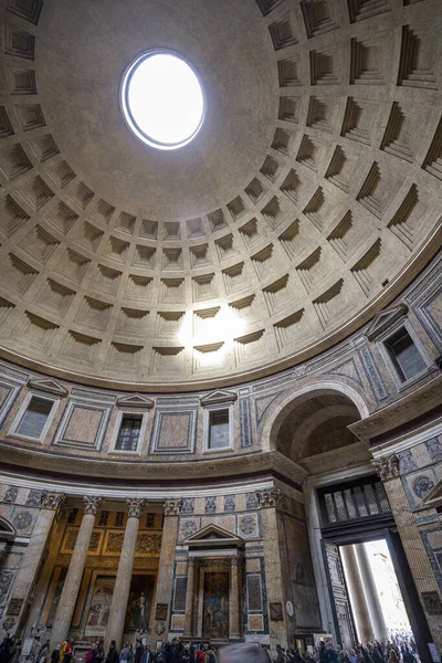 Roma Itália Março 2023 Pantheon Roma Itália Antigo Panteão Romano — Fotografia de Stock