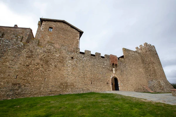 Montalcino Italie Mars 2023 Vue Castello Banfi Des Meilleurs Producteurs — Photo