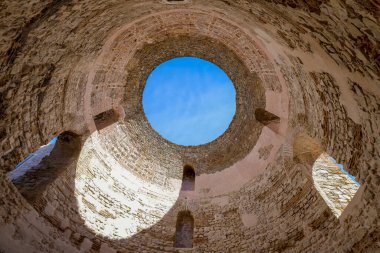 Diocletianus Türbesi kubbe altında Split, Hırvatistan
