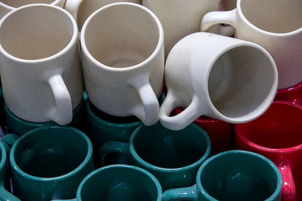 Ceramic Factory Located City Pedreira Brazil Close Photo Pottery Produced — Stock Photo, Image