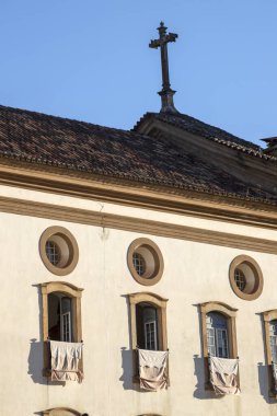 Mount Carmel 'in Leydisi Kilisesi, 1813' te yapılmış, Brezilya barok mimarisinin simgelerinden biri. Ouro Preto, Minas Gerais Eyaleti, Brezilya