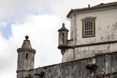 Antik ve tarihi koloni mimarisi tahkimatı, Ouro Preto, Minas Gerais State, Brezilya