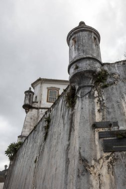 Antik ve tarihi koloni mimarisi tahkimatı, Ouro Preto, Minas Gerais State, Brezilya