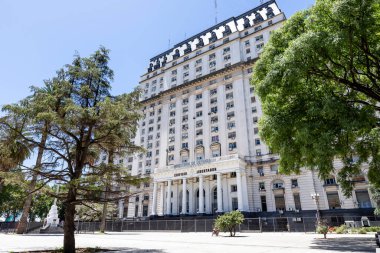 Libertador Binası cephesi, Buenos Aires, Arjantin. Savunma Bakanlığı karargahı..
