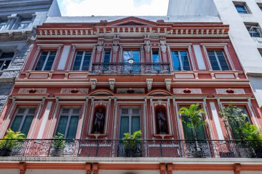 Brezilya, Sao Paulo 'daki eski malikanenin ön cephesi.