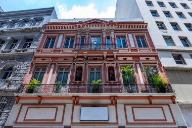 Brezilya, Sao Paulo 'daki eski malikanenin ön cephesi.