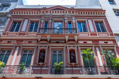 Brezilya, Sao Paulo 'daki eski malikanenin ön cephesi.