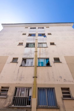 Brezilya 'nın Sao Paulo kentindeki popüler bir konut kompleksinin manzarası