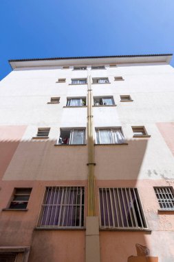 Brezilya 'nın Sao Paulo kentindeki popüler bir konut kompleksinin manzarası