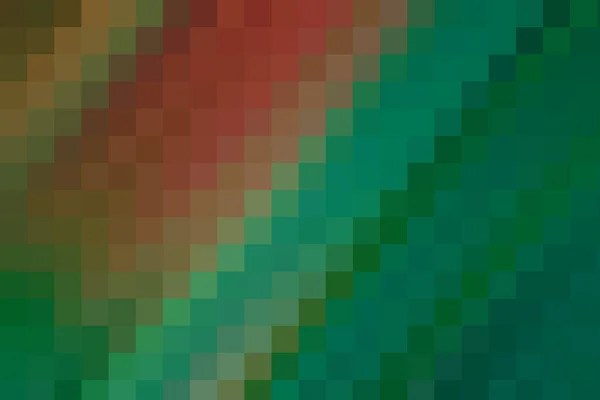 Pixelated Tapeter Mörkröda Och Smaragdtoner — Stockfoto
