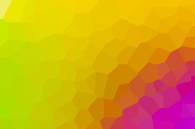 Değişken eğimli kristaller desenli kapak