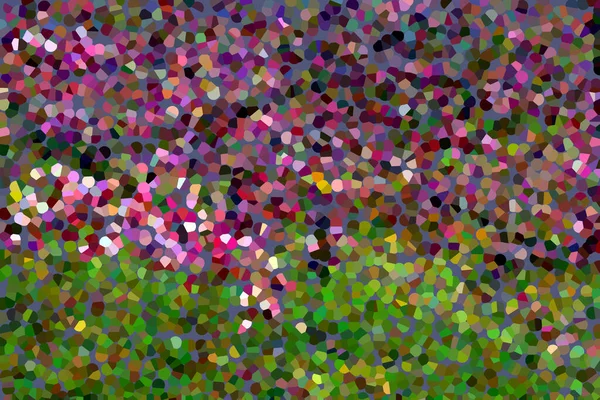 Pointillisme Coloré Avec Fond Violet Foncé — Photo
