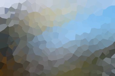 Doğa renklerinde mozaik doku