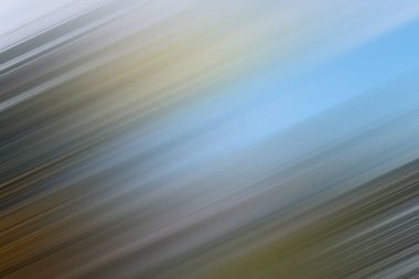 Doğanın renkleriyle hareket bulanıklığı