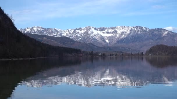 Bad Goisern Áustria Março 2023 Bela Vista Para Cidade Mountain — Vídeo de Stock