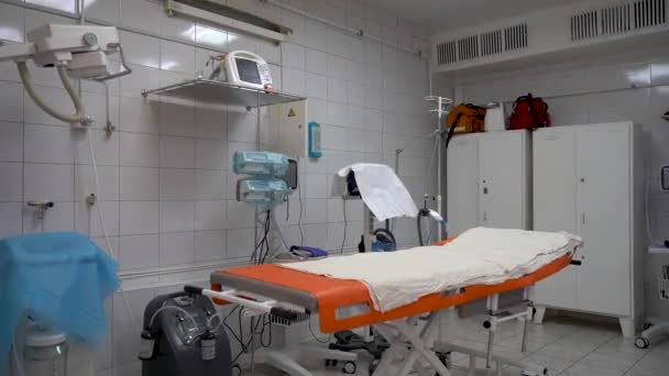 ウクライナのドニプロ 2023年3月 メヒニコフ病院 地域専門外科センター 軍事病院 — ストック動画