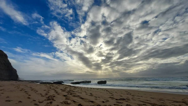 Praia Magoito Sintra Portugal März 2023 Blick Auf Das Meer — Stockfoto