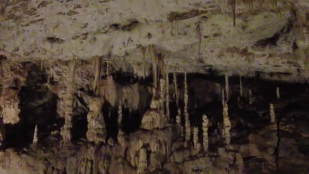 チェコのブランコ地区 2023年2月25日 パンクヴァ洞窟 キャヴェス モラヴィアン カルスト 地下世界の神学者 — ストック動画
