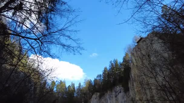 Blansko District Tsjechië Februari 2023 Grotten Van Punkva Grotten Moravische — Stockvideo
