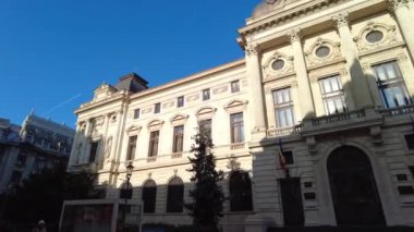 Bükreş, Romanya - 18 Ocak 2025: Romanya Devlet Bankası