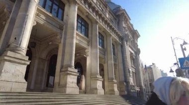 Bükreş, Romanya - 18 Ocak 2025: Romanya Ulusal Tarih Müzesi