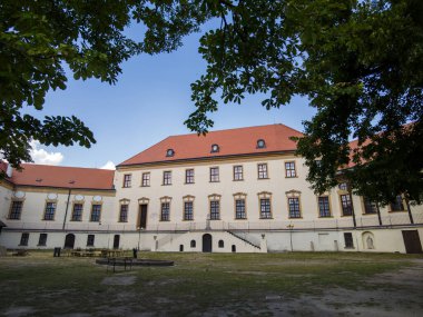 Znojmo, Czech Republic - August 10, 2025: Cityscape. Urban architecture. Street view.