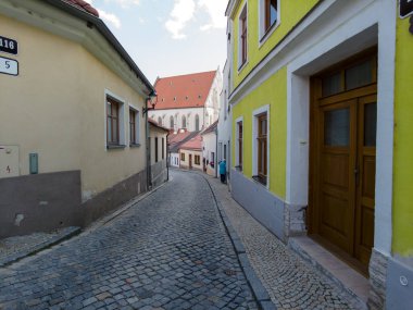 Znojmo, Czech Republic - August 10, 2025: Cityscape. Urban architecture. Street view.