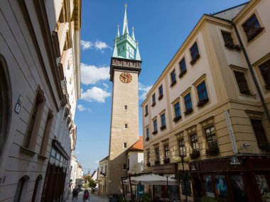 Znojmo, Czech Republic - August 10, 2025: Cityscape. Urban architecture. Street view.