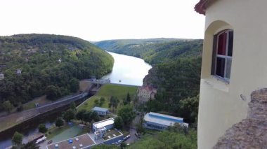 Znojmo, Czech Republic - August 10, 2025: Cityscape. Urban architecture. Street view