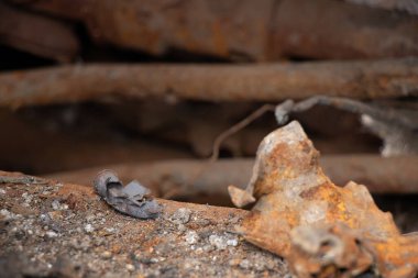 Exploded bullets inside a blown up Russian tank in Ukraine, Russian tank and weapons 2023