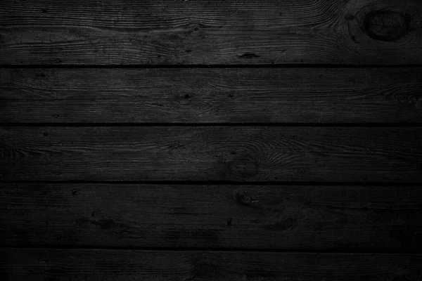 Черный Деревянный Темный Фон Баннера Фона Текстура Дерева — стоковое фото