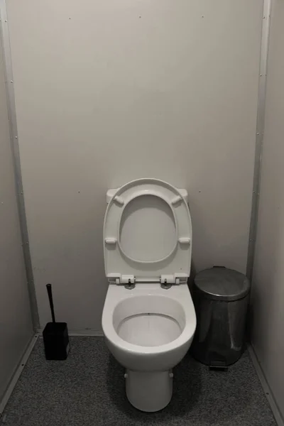 Toaleta Publiczna Parkach Mieście Dnipro Ukrainie — Zdjęcie stockowe