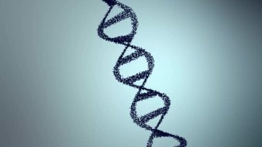 DNA sarmalı uzayda döner ve yaşamın şifresi artar.