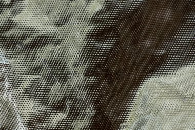 Yakın plan için kabartma ve katlama ile Gri parlak kabarcık termal arkaplan