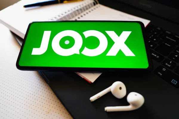 November 2022 Brasilien Dieser Foto Illustration Wird Das Joox Logo — Stockfoto