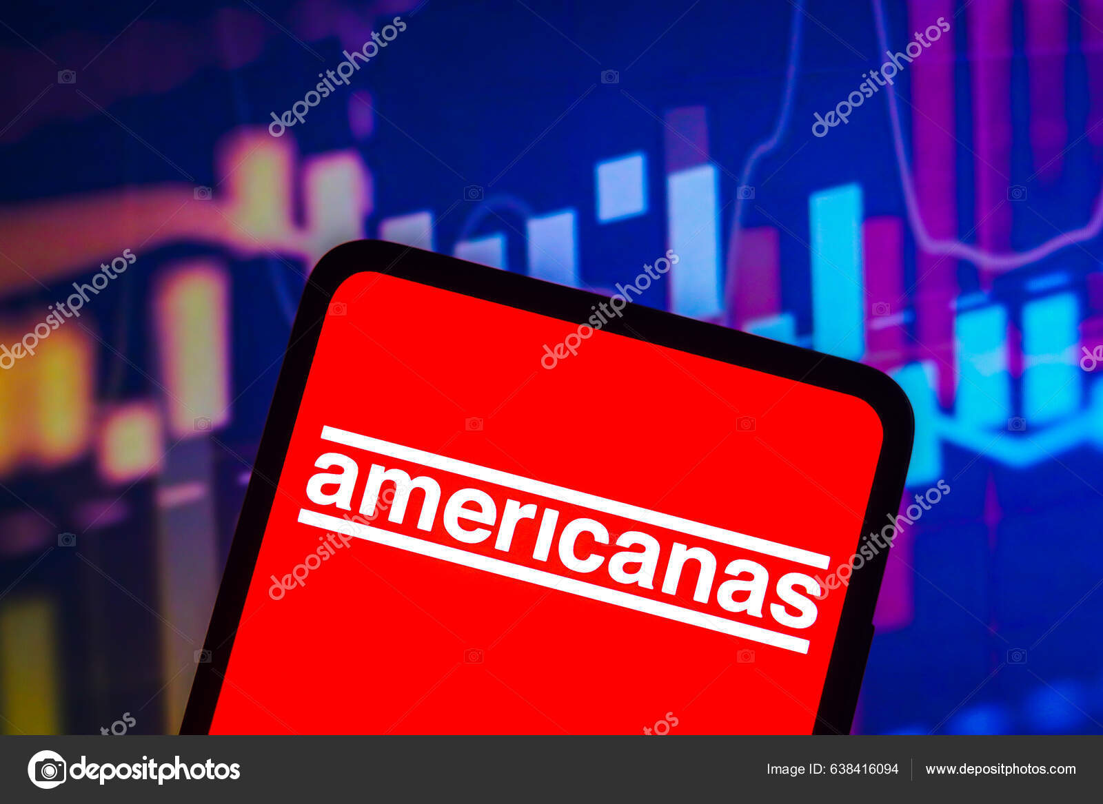 February 2023 Brazil Photo Illustration Lojas Americanas Logo Displayed  Smartphone – Stock Editorial Photo © rafapress #638416094