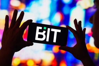 February 27, 2023, Brazil. In this photo illustration, the BIT Exchange logo seen displayed on a smartphone