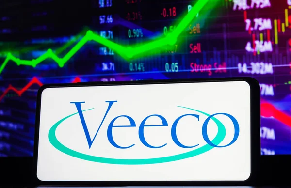 Março 2023 Brasil Nesta Foto Ilustração Logotipo Veeco Instruments Inc — Fotografia de Stock