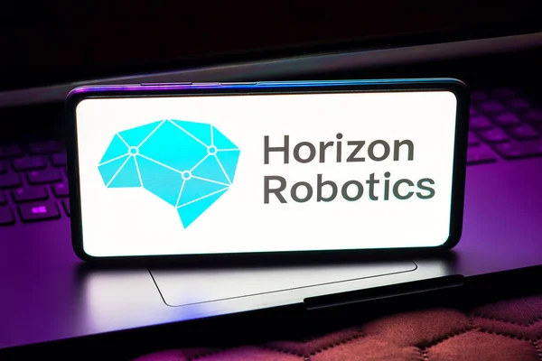 May 2023 Brazil Photo Illustration Horizon Robotics Logo Displayed Smartphone — Stock Photo, Image