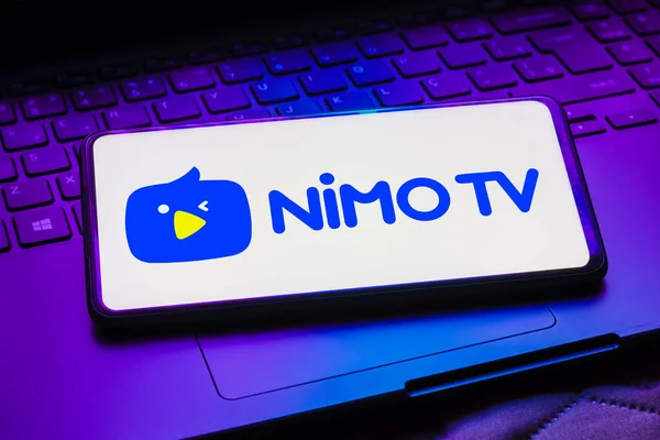 Травня 2023 Року Бразилія Цій Ілюстрації Логотип Nimo Відображається Екрані — стокове фото