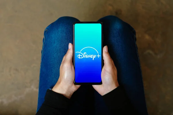 Juli 2023 Brasil Dalam Ilustrasi Foto Ini Logo Disney Disney — Stok Foto