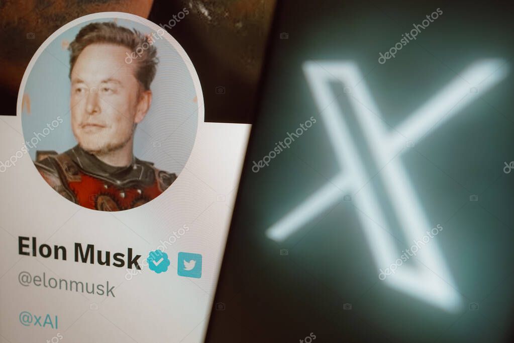 July 23, 2023, Brazil. In this photo illustration, the letter X logo seen displayed on a smartphone. Elon Musk announced that there will be a rebranding of Twitter soon, and speculation points to the implementation of X.