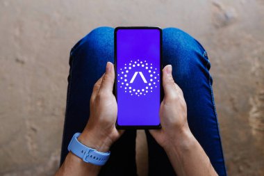 7 Ağustos 2023, Brezilya. Bu resimde Stellantis logosu bir akıllı telefonda görülüyor.