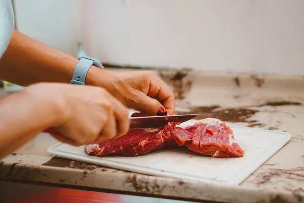 Fat from red meat is removed by the cook. Red meat has a huge amount of vitamins from complex B, E, K and zinc, iron, proteins