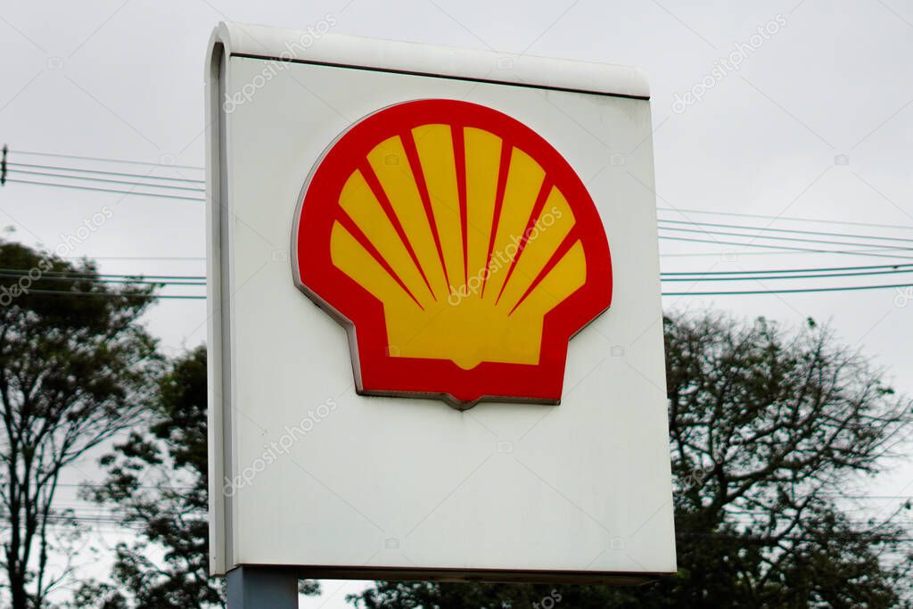 June 10, 2024, Brazil. A Shell gas station. The prices of gasoline and diesel are expected to rise, according to market estimates, to compensate for the provisional measure imposed by the government to compensate for the payroll tax relief in 17 sect