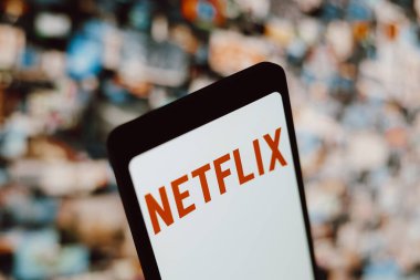9 Temmuz 2024, Paraguay. Bu resimde Netflix logosu akıllı telefon ekranında görüntülenir