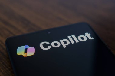 15 Temmuz 2024, Paraguay. Bu resimde, Microsoft Copilot logosu akıllı telefon ekranında görüntülenir