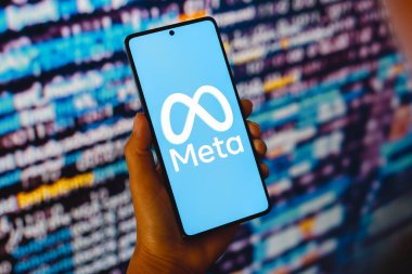 22 Temmuz 2024, Paraguay. Bu resimde, Meta Platformları, Inc. logosu akıllı telefon ekranında görüntülenir