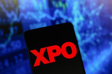 29 Temmuz 2024, Paraguay. Bu resimde, XPO, Inc. logosu akıllı telefon ekranında görüntülenir
