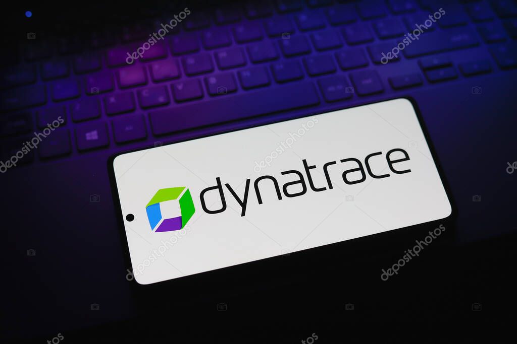 August 2, 2024, Paraguay. In this photo illustration, the Dynatrace, Inc. logo is displayed on a smartphone screen